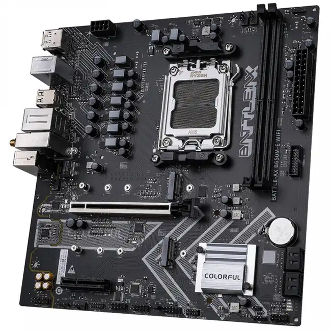 Материнская плата Colorful BATTLE-AX B650M-E WIFI V14 (micro-ATX, AMD AM5)