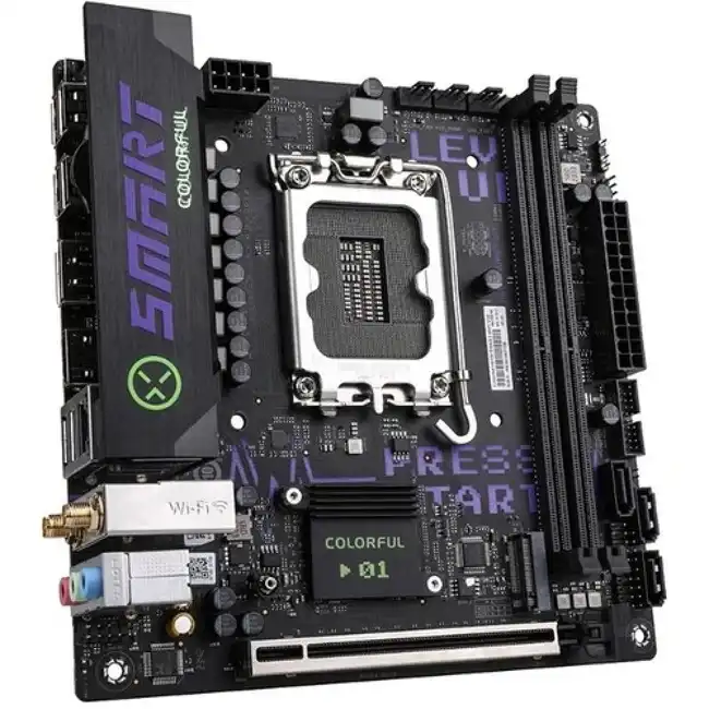 Материнская плата Colorful H610I SMART WIFI V20 (micro-ATX, LGA 1700)