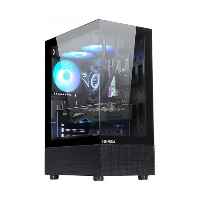 Корпус Formula Crystal Z1+ Black (Midi-Tower)