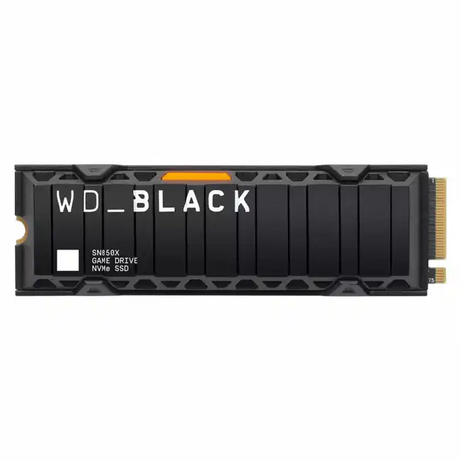Внутренний жесткий диск Western Digital BLACK SN850X WDS200T2XHE-00BCA0 (SSD (твердотельные), 2 ТБ, M.2, PCIe)