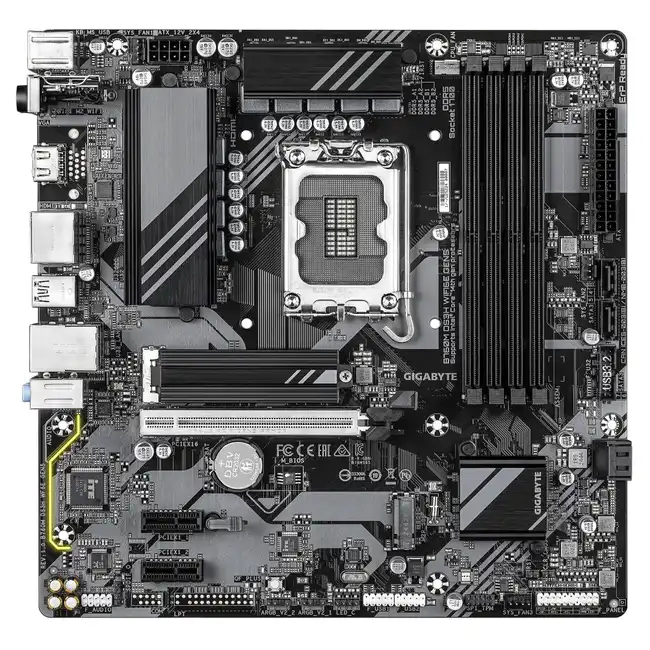 Материнская плата Gigabyte B760M DS3H WIFI6E GEN5 B760M DS3H WF6E GEN5 (micro-ATX, LGA 1700)