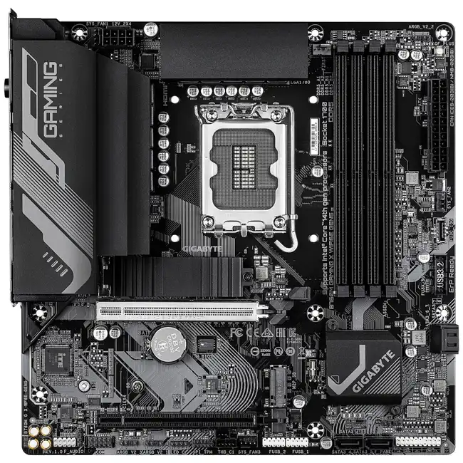 Материнская плата Gigabyte B760M GAMING X WIFI6E GEN5 B760M G X WF6E GEN5 (micro-ATX, LGA 1700)
