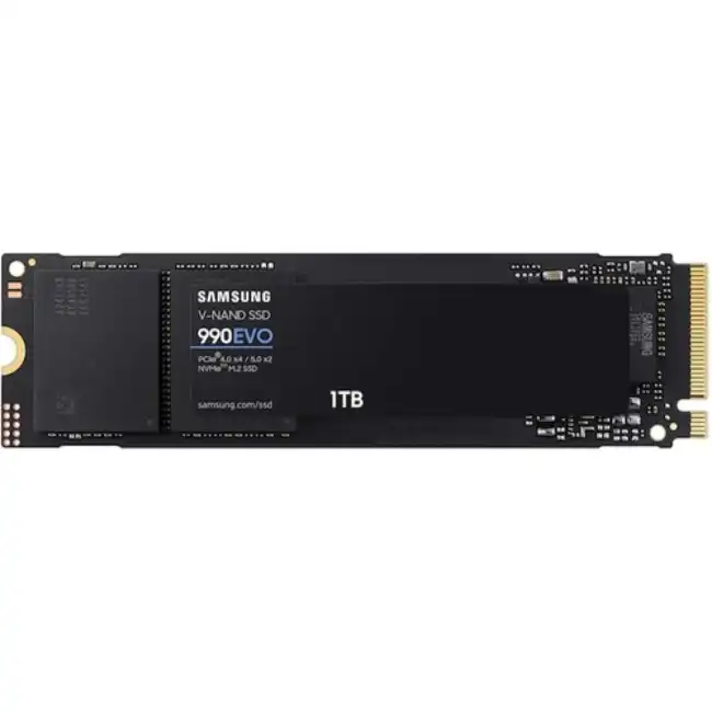 Внутренний жесткий диск Samsung 990 EVO MZ-V9E1T0B/AM (SSD (твердотельные), 1 ТБ, M.2, PCIe)