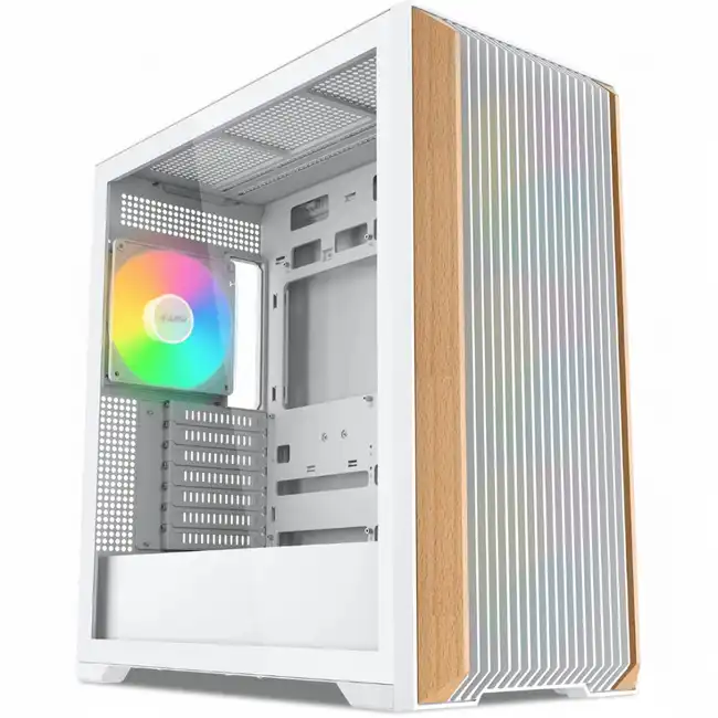Корпус Sama Z60 White Z60-WHAWA4X1-GL (Midi-Tower)