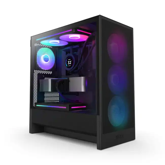 Корпус NZXT H5 Flow 2024 RGB Black CC-H52FB-R1 (Midi-Tower)