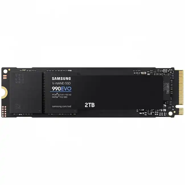 Внутренний жесткий диск Samsung 990 EVO MZ-V9E2T0B/AM (SSD (твердотельные), 2 ТБ, M.2, PCIe)