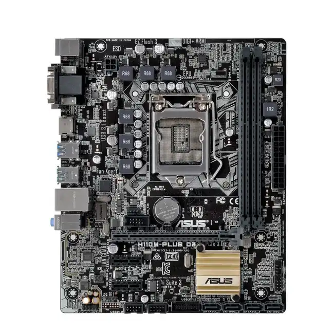 Материнская плата Asus H110M-PLUS 90MB0PN0-M0EAY0 (micro-ATX, LGA 1151)