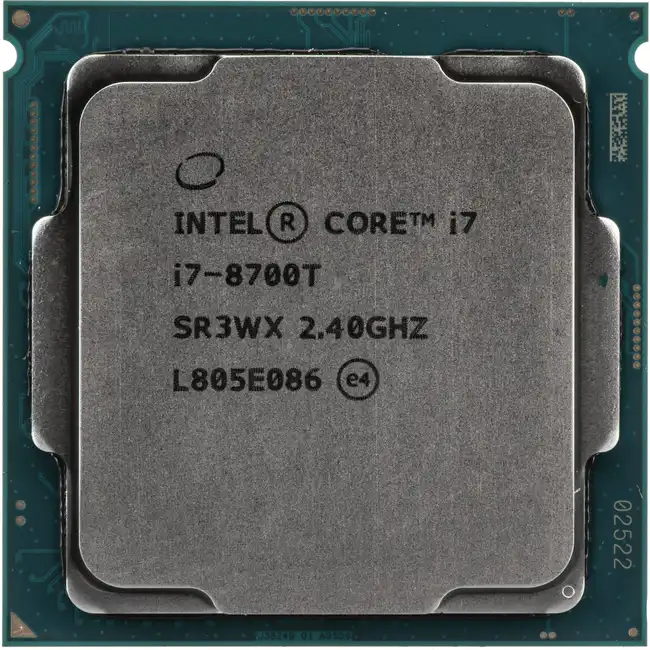 Процессор Intel Core i7-8700T CM8068403358413SR3WX (2.4 ГГц, 12 МБ)