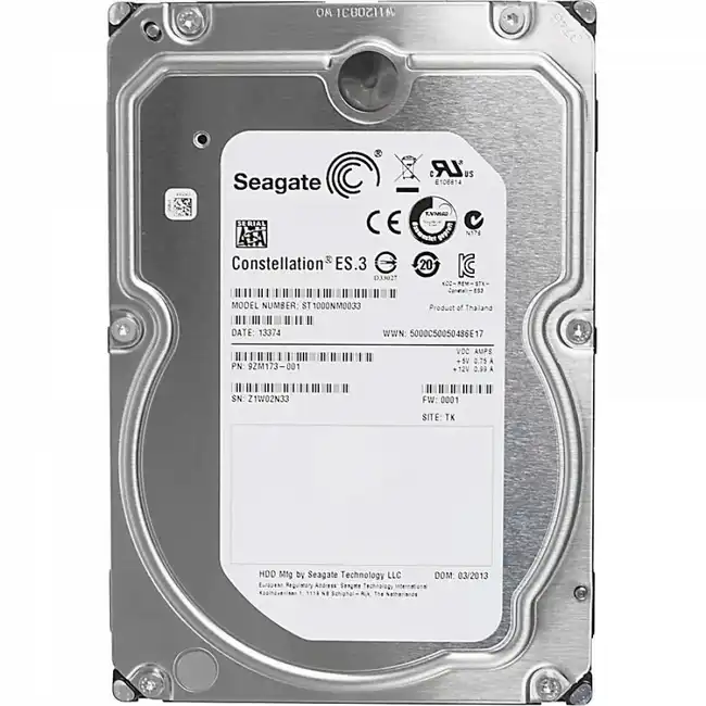 Внутренний жесткий диск Seagate Constellation ES.3 ST1000NM0033 (HDD (классические), 1 ТБ, 3.5 дюйма, SATA)