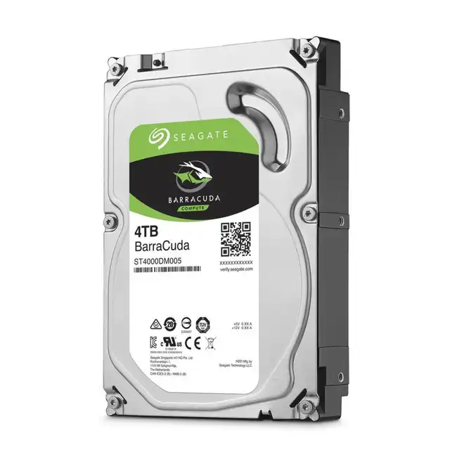 Внутренний жесткий диск Seagate BarraCuda 4TB SATA 3.5" 7200rpm 64Mb ST4000DM005 (HDD (классические), 4 ТБ, 3.5 дюйма, SATA)