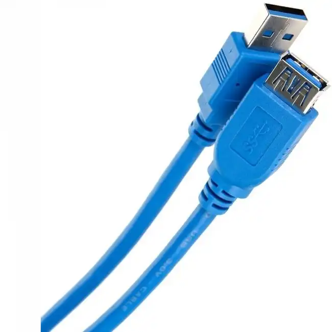 Кабель интерфейсный VCOM USB3.0 Am-Af 0.5m VUS7065-0.5M