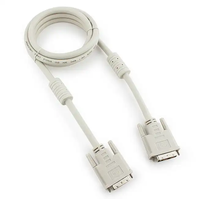 Кабель интерфейсный Cablexpert Кабель DVI-D dual link CC-DVI2-6C