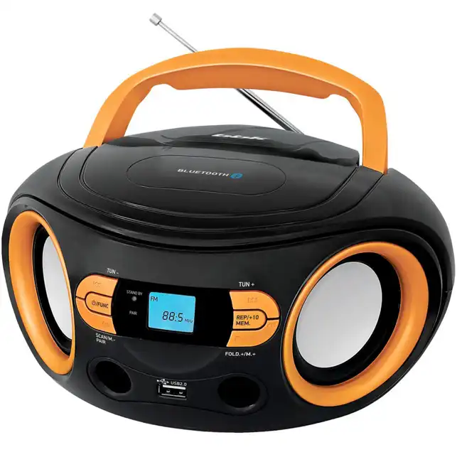 Портативная колонка BBK BS15BT  - Orange/Black УТ-00005976
