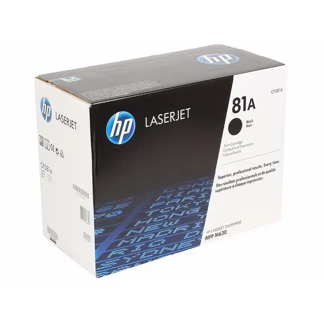 Лазерный картридж HP 81A черный CF281A