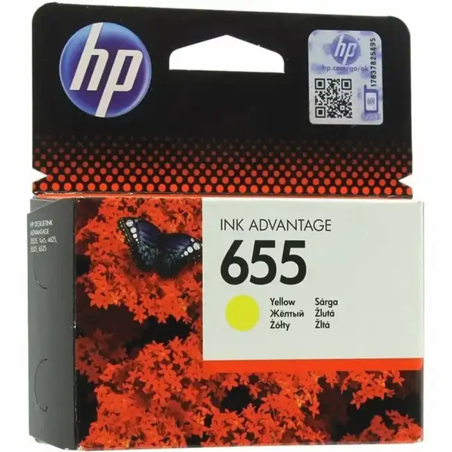 Струйный картридж HP №655 Yellow CZ112A