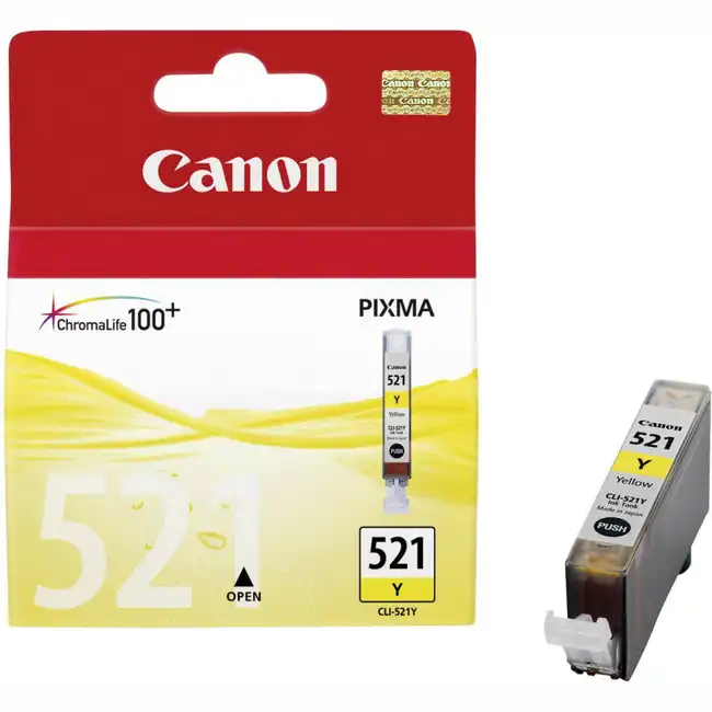 Струйный картридж Canon CLI-521 Y IJ 2936B001