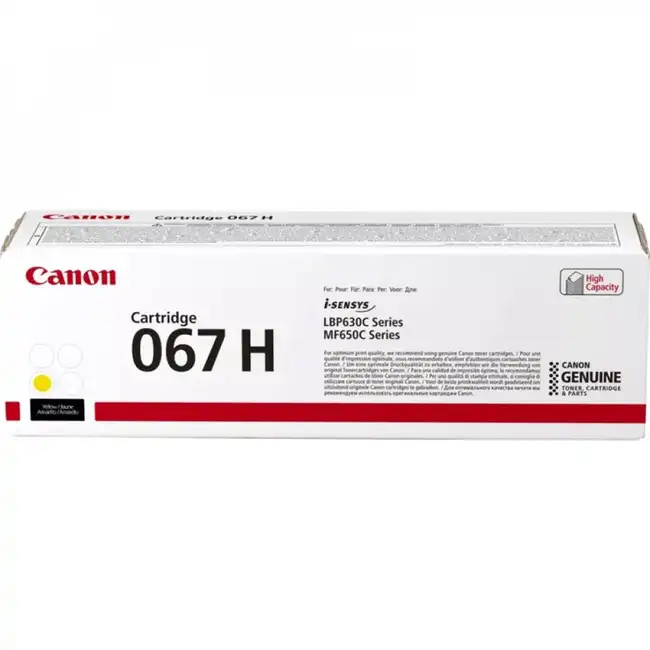 Тонер Canon 067H Y 5103C002