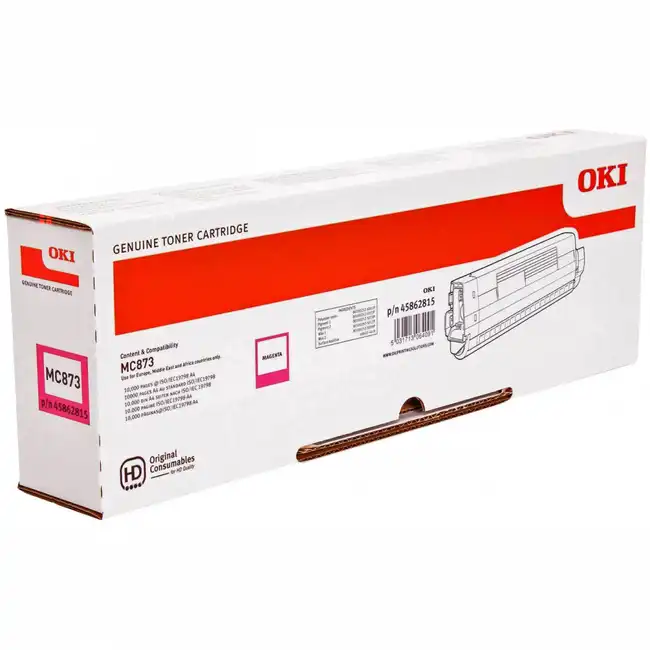 Тонер OKI Tонер-картридж пурпурный (10К) OKI MC873/883 45862815
