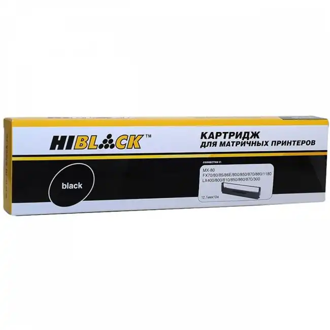 картридж Hi-Black Картридж для Epson LX/FX-800/300/400 MX-80 161010