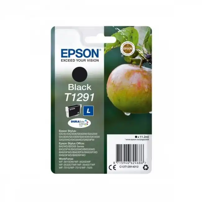 Струйный картридж Epson T1291 Black C13T27914012