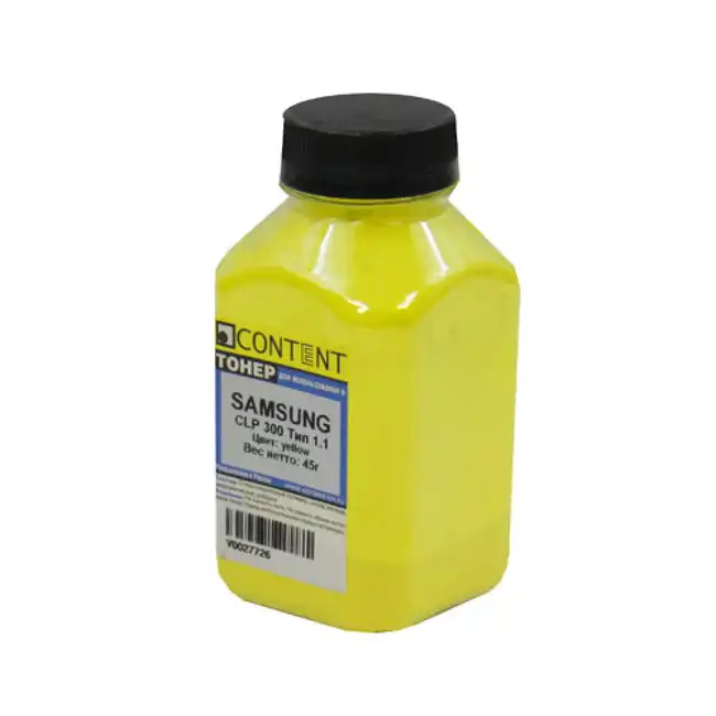 Тонер Content CLP-300 Yellow 103279