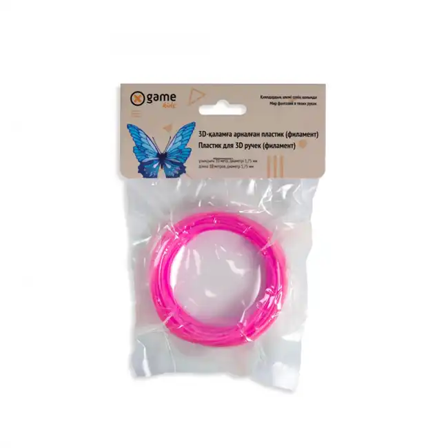 Расходный материалы для 3D-печати X-Game kids 3D PLA-Pink-10