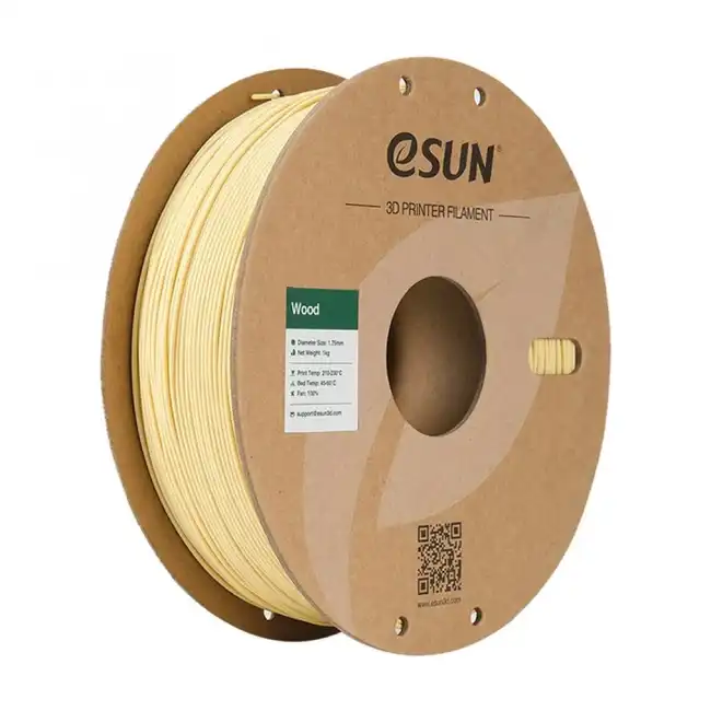 Расходный материалы для 3D-печати ESUN Wood Natural/1.75mm/1.0kg/roll WOO-P175N1