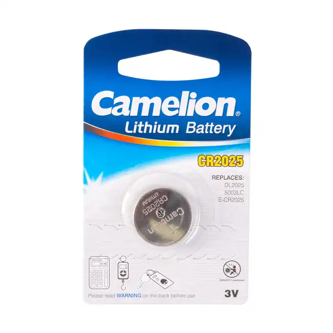 Батарейка CAMELION Lithium CR2025-BP1 - 1штук (Блистер)