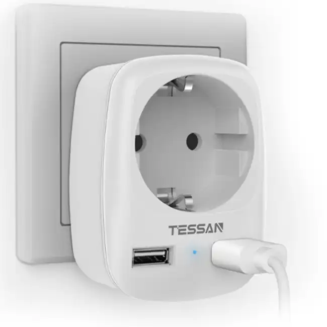 Распределитель питания Tessan TS-611-DE WHITE TS-611-DE-WHITE