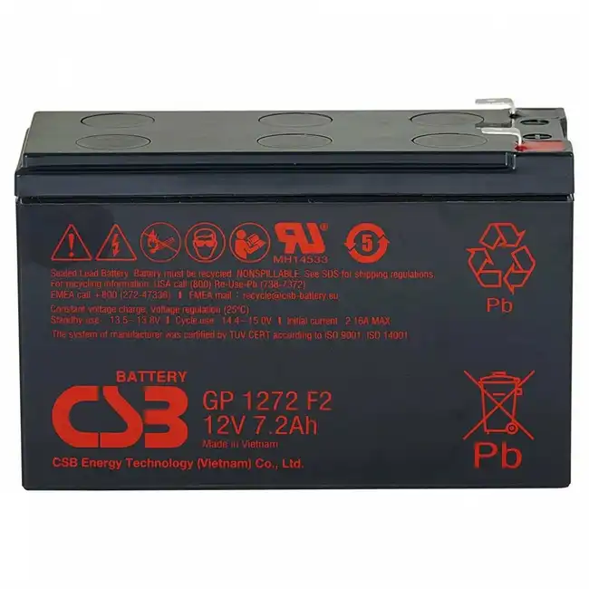 Сменные аккумуляторы АКБ для ИБП CSB GP1272 F2 GP1272 F2 (28W) (12 В)