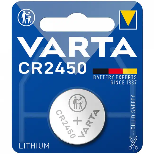 Батарейка VARTA Professional Electronics 3V 560 мАч 1 шт. CR2450 3V (1 шт)