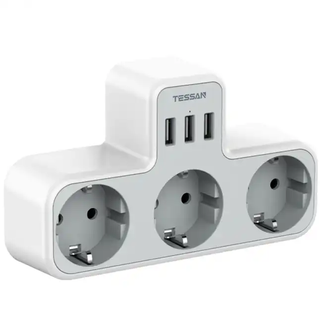 Распределитель питания Tessan TS-329 Grey