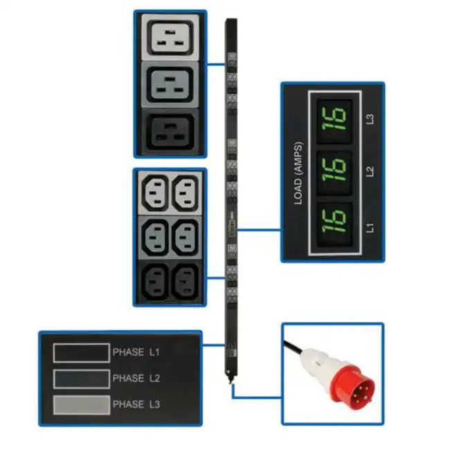 Распределитель питания Tripp-Lite PDU3XMV6G20