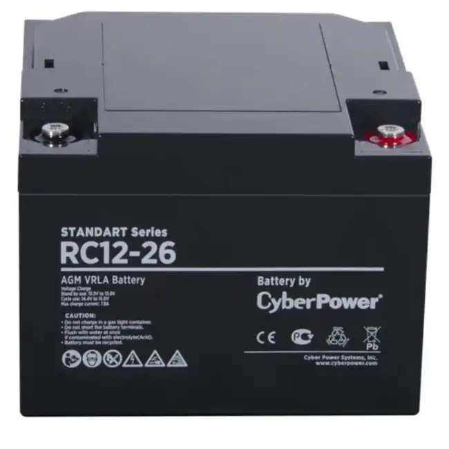 Сменные аккумуляторы АКБ для ИБП CyberPower RC12-26 (12 В)