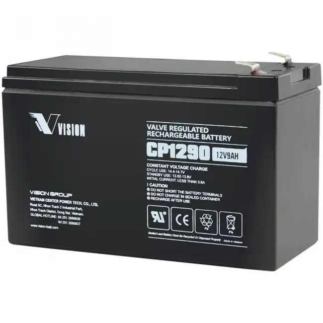 Сменные аккумуляторы АКБ для ИБП VISION CP1290E CP1290E 12V9AH (12 В)