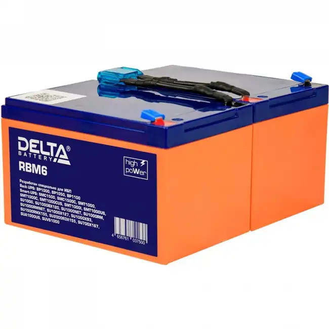 Дополнительный аккумуляторные блоки для ИБП Delta Battery RBM6