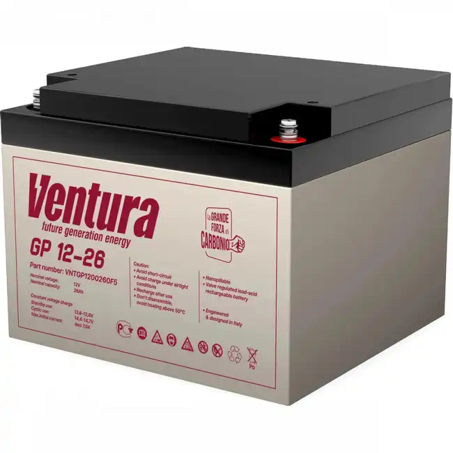 Сменные аккумуляторы АКБ для ИБП Ventura GP 12-26 VNTGP1200260F5 (12 В)