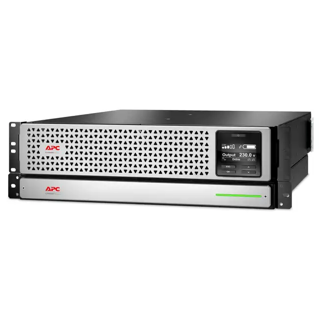 Источник бесперебойного питания APC Smart-UPS SRT, 1500 ВА, 230 В, стоечное исполнение, литий-ионная батарея SRTL1500RMXLI (1500 ВА, 1350)