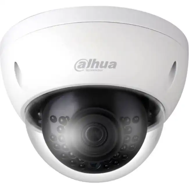 IP видеокамера Dahua DH-IPC-HDBW1230EP-S-0280B-S2 (Купольная, Внутренней установки, Проводная, Фиксированный объектив, 2.8 мм, 1/2.7", 2 Мп ~ 1920×1080 Full HD)