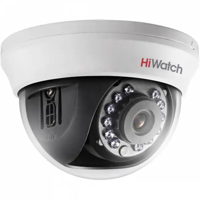 IP видеокамера HiWatch DS-T591(C) (2.8 mm) (Купольная, Внутренней установки, Проводная, Фиксированный объектив, 2.8 мм, 1/2.5”, 4 Мп ~ 2560×1440 Quad HD)