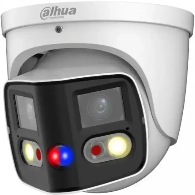 IP видеокамера Dahua DH-IPC-PDW3849P-A180-E2-AS-PV-0280B (Купольная, Уличная, Проводная, Моторизованный объектив, 2.8 мм, 1/2.7", 8 Мп ~ 4096×2160 DCI 4K)