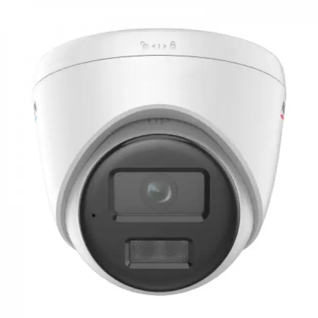 IP видеокамера Hikvision DS-2CD1327G2H-LIUF (Купольная, Уличная, Проводная, Фиксированный объектив, 2.8 мм, 1/2.8", 2 Мп ~ 1920×1080 Full HD)