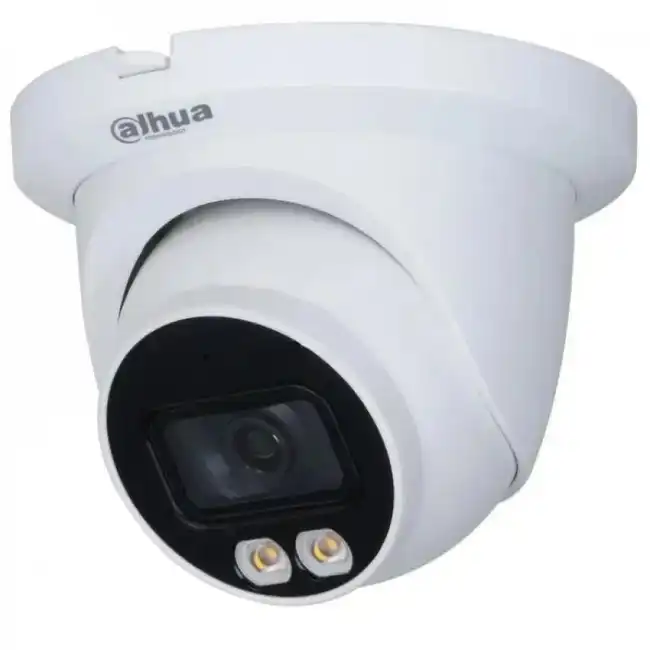 IP видеокамера Dahua DH-IPC-HDW2239TP-AS-LED-0280B-S2 (Купольная, Уличная, Проводная, Фиксированный объектив, 2.8 мм, 1/2.8", 2 Мп ~ 1920×1080 Full HD)