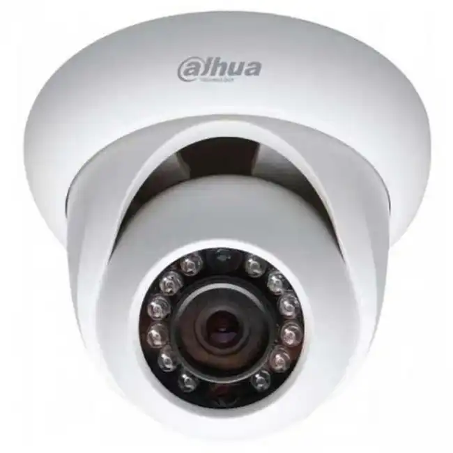IP видеокамера Dahua DH-IPC-HDW1230SP-0360B-S5 (Купольная, Уличная, Проводная, Фиксированный объектив, 3.6 мм, 1/2.7", 2 Мп ~ 1920×1080 Full HD)