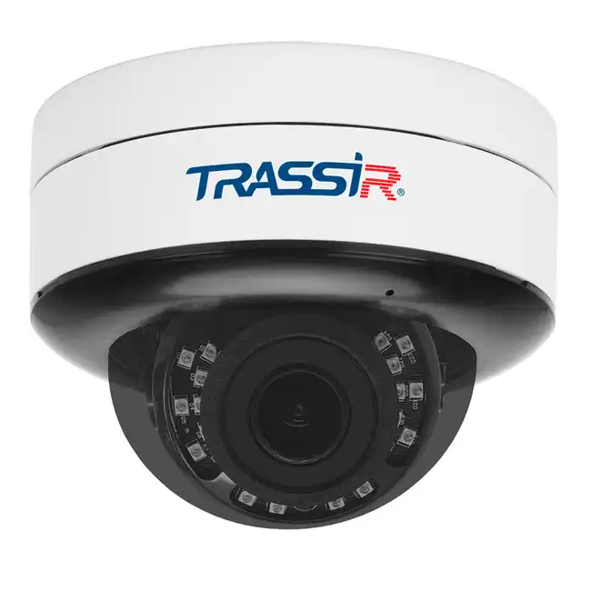IP видеокамера Trassir TR-D3123IR2 v6 TR-D3123IR2 v6 2.7-13.5 (Купольная, Уличная, Проводная, Моторизованный объектив, 2.7 ~ 13.5 мм, 1/2.7", 2 Мп ~ 1920×1080 Full HD)