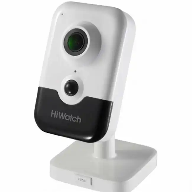 IP видеокамера HiWatch IPC-C022-G2 IPC-C022-G2(4mm) (Кубическая, Внутренней установки, Фиксированный объектив, 4 мм, 1/2.8", 2 Мп ~ 1920×1080 Full HD)