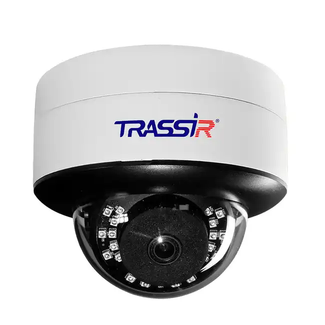 IP видеокамера Trassir TR-D3151IR2 v2 TR-D3151IR2 v2 2.8 (Купольная, Уличная, Проводная, Фиксированный объектив, 2.8 мм, 1/2.8", 5 Мп ~ 2560×1920)