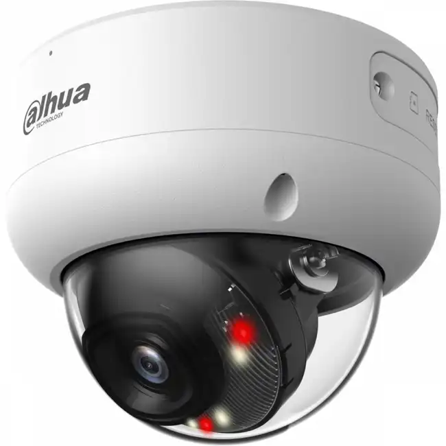 IP видеокамера Dahua DH-IPC-HDBW3449EP-AS-IL-0280B (Купольная, Уличная, Проводная, Фиксированный объектив, 2.8 мм, 1/2.9", 4 Мп ~ 2688×1520)