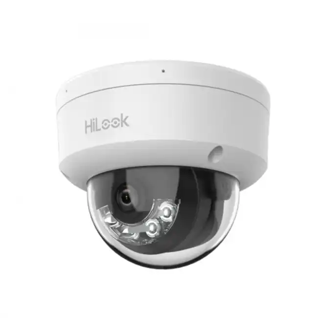 IP видеокамера HiLook IPC-D120HA-LU (Купольная, Уличная, Проводная, Фиксированный объектив, 2.8/4 мм, 1/2.9", 2 Мп ~ 1920×1080 Full HD)