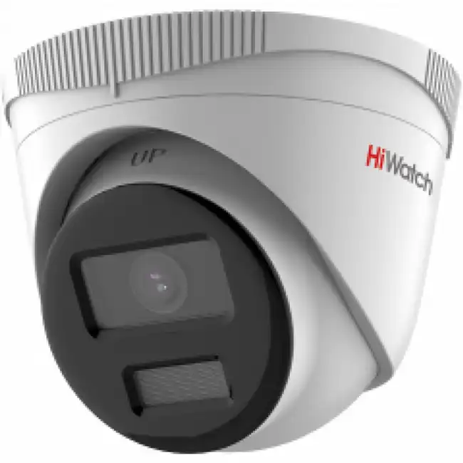 IP видеокамера HiWatch DS-I253L(D)(4mm) (Сферическая, Уличная, Проводная, Фиксированный объектив, 4 мм, 1/2.8", 2 Мп ~ 1920×1080 Full HD)
